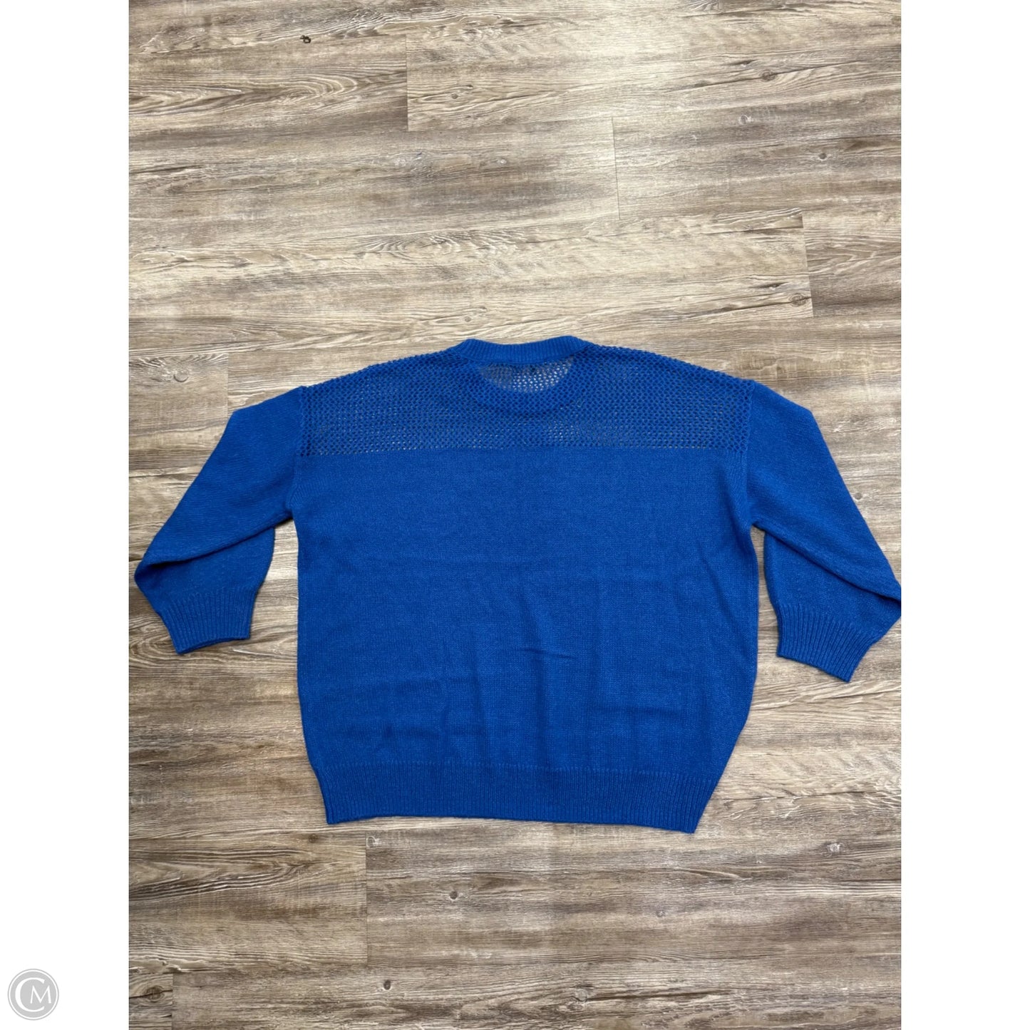Sweater By Caballero In Blue, Size: L