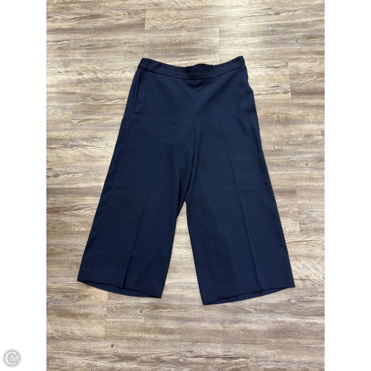 Pants Wide Leg By Madewell In Navy, Size: Xl