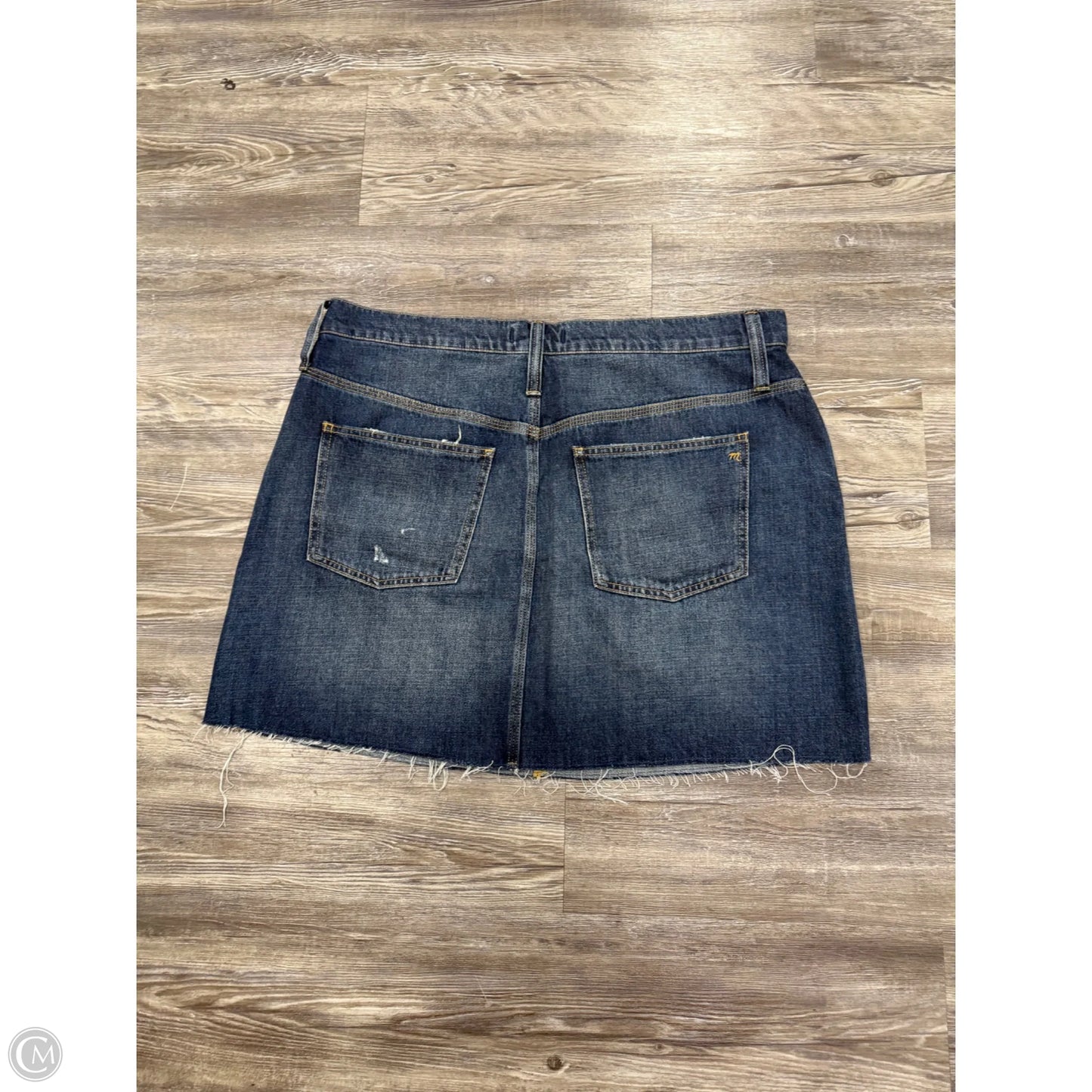Skirt Mini & Short By Madewell In Blue Denim, Size: 22