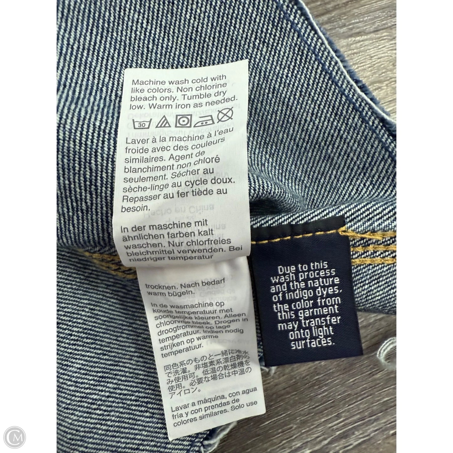 Skirt Mini & Short By Madewell In Blue Denim, Size: 22