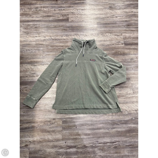 Sweatshirt Crewneck By Vineyard Vines In Green, Size: M