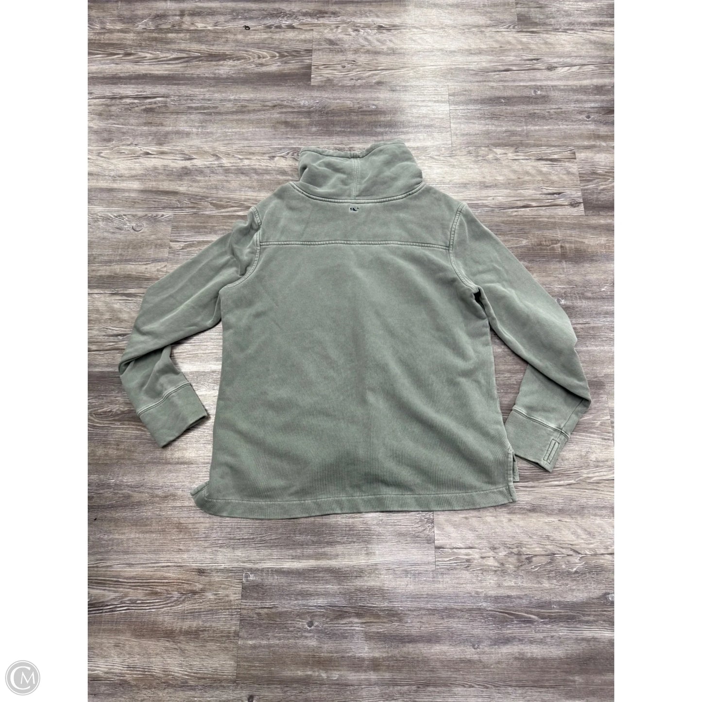 Sweatshirt Crewneck By Vineyard Vines In Green, Size: M