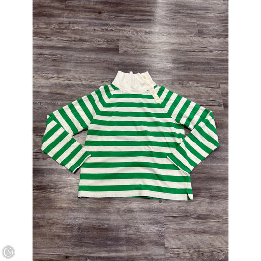 Sweater By J. Crew In Green & White, Size: M