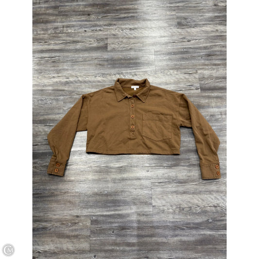 Sweater By Good American In Brown, Size: S