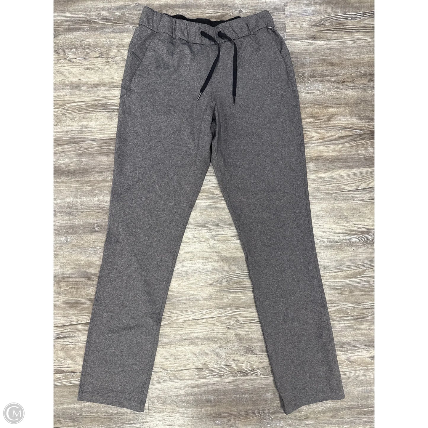 Athletic Pants By Lululemon In Grey, Size: 6