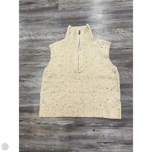 Sweater Short Sleeve By John + Jenn In Tan, Size: S