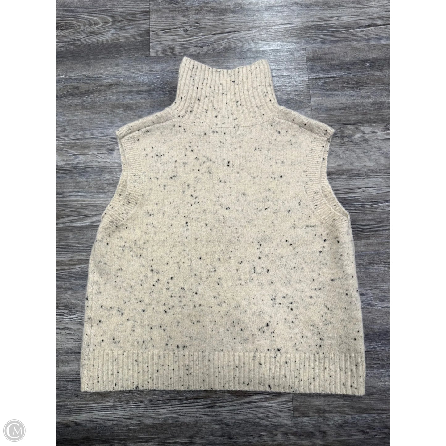 Sweater Short Sleeve By John + Jenn In Tan, Size: S