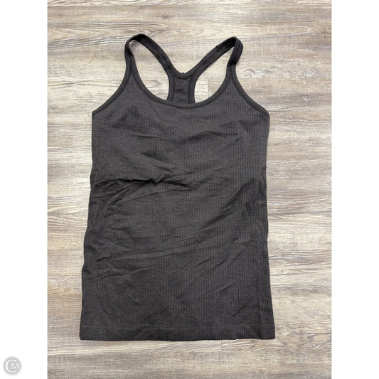 Athletic Tank Top By Lululemon In Grey, Size: 8
