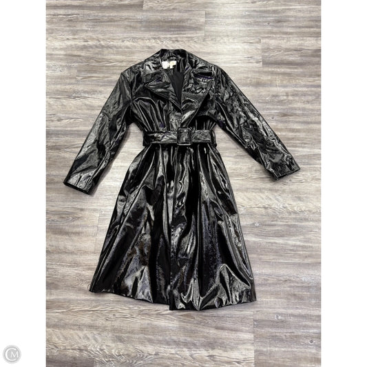 Coat Trench Coat By Ronny Kobo In Black, Size: S