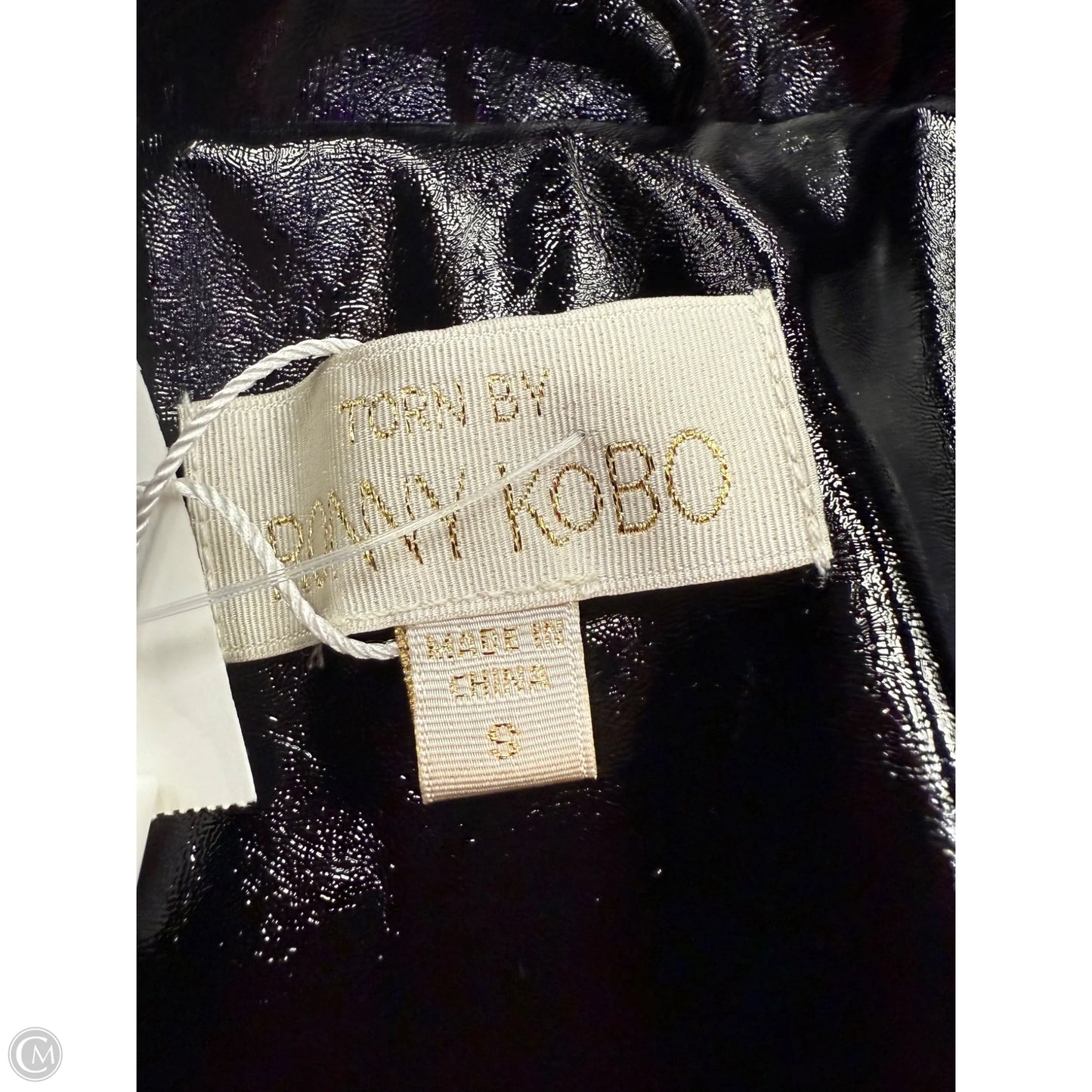Coat Trench Coat By Ronny Kobo In Black, Size: S