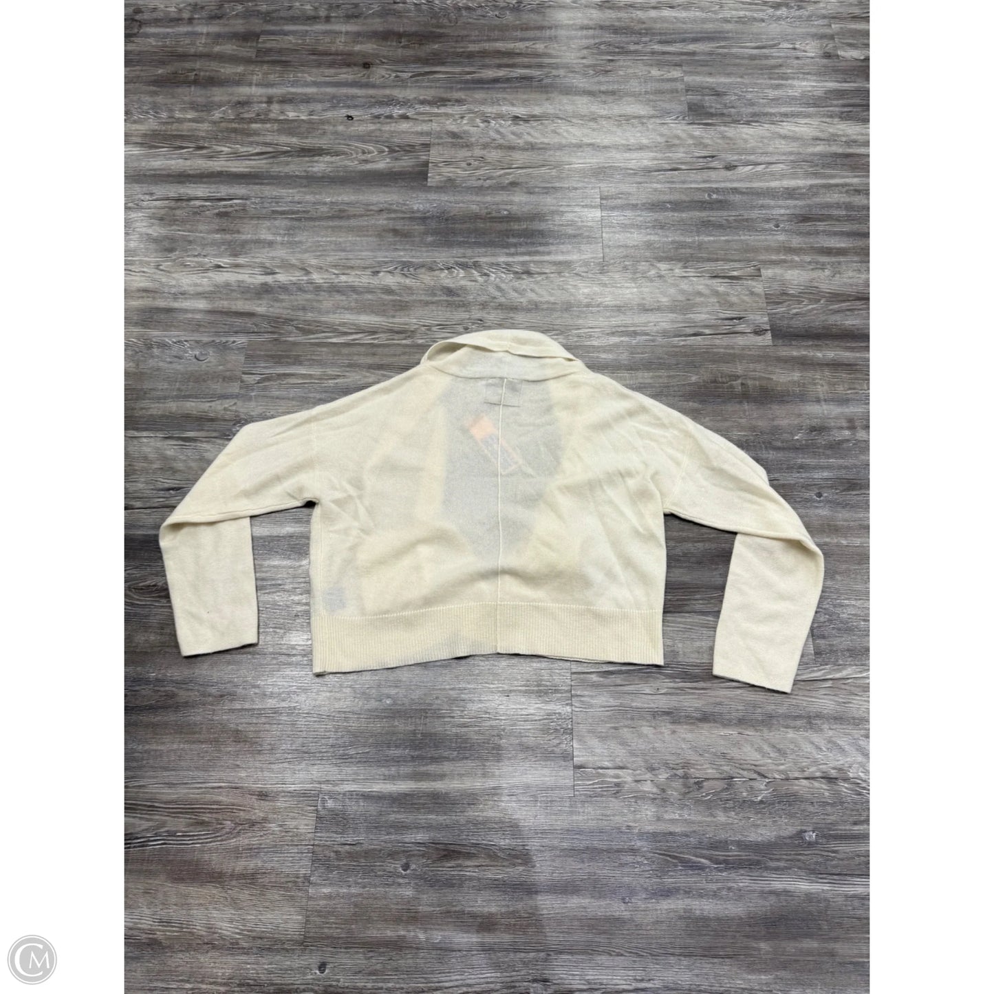 Sweater Cardigan Cashmere By No Name In Cream, Size: M