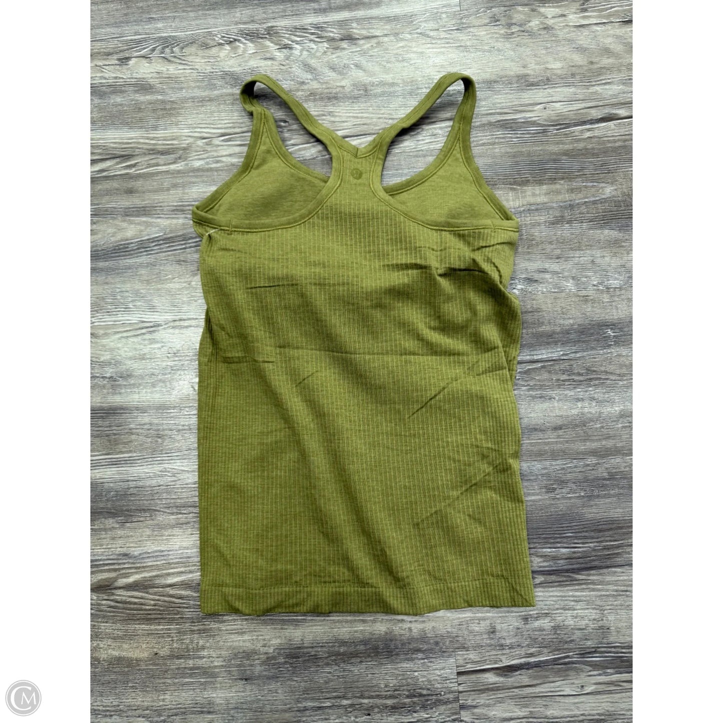 Athletic Tank Top By Lululemon In Green, Size: 8