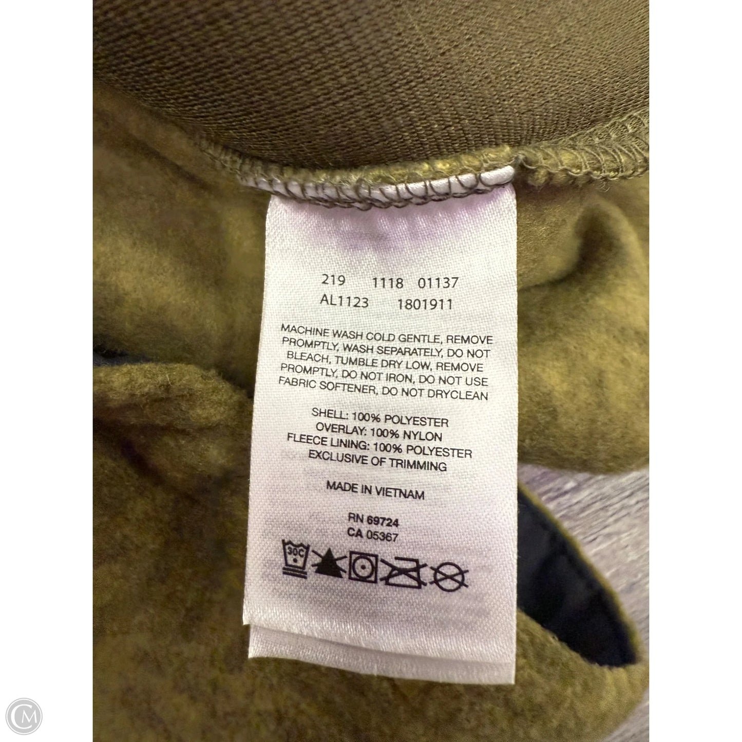 Vest Fleece By Columbia In Green, Size: Xs