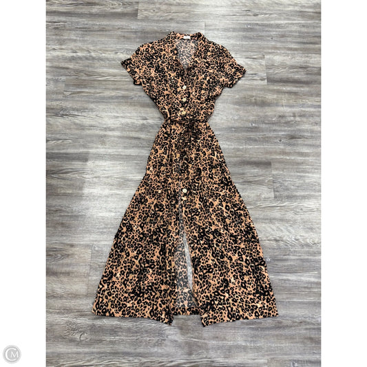 Dress Casual Maxi By Wilfred In Animal Print, Size: M