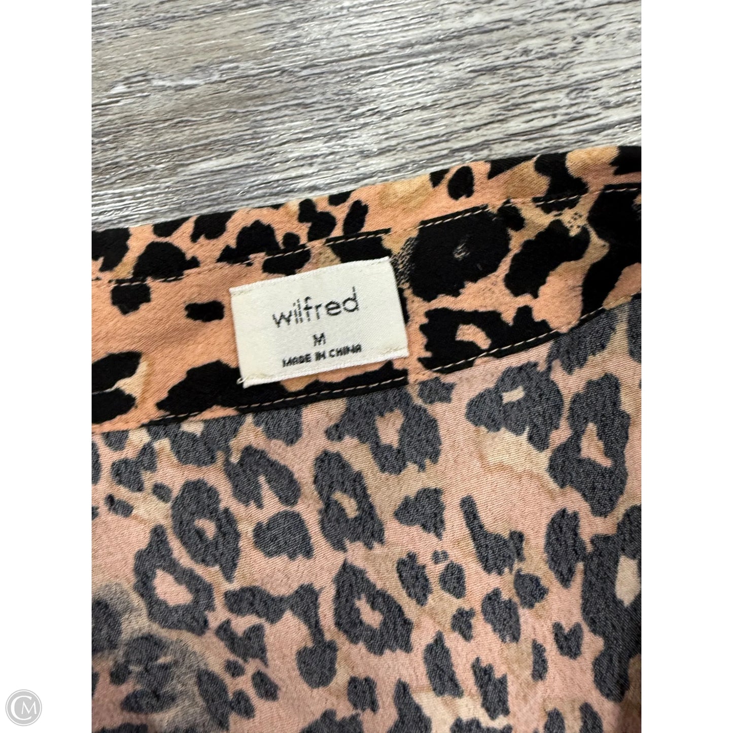 Dress Casual Maxi By Wilfred In Animal Print, Size: M