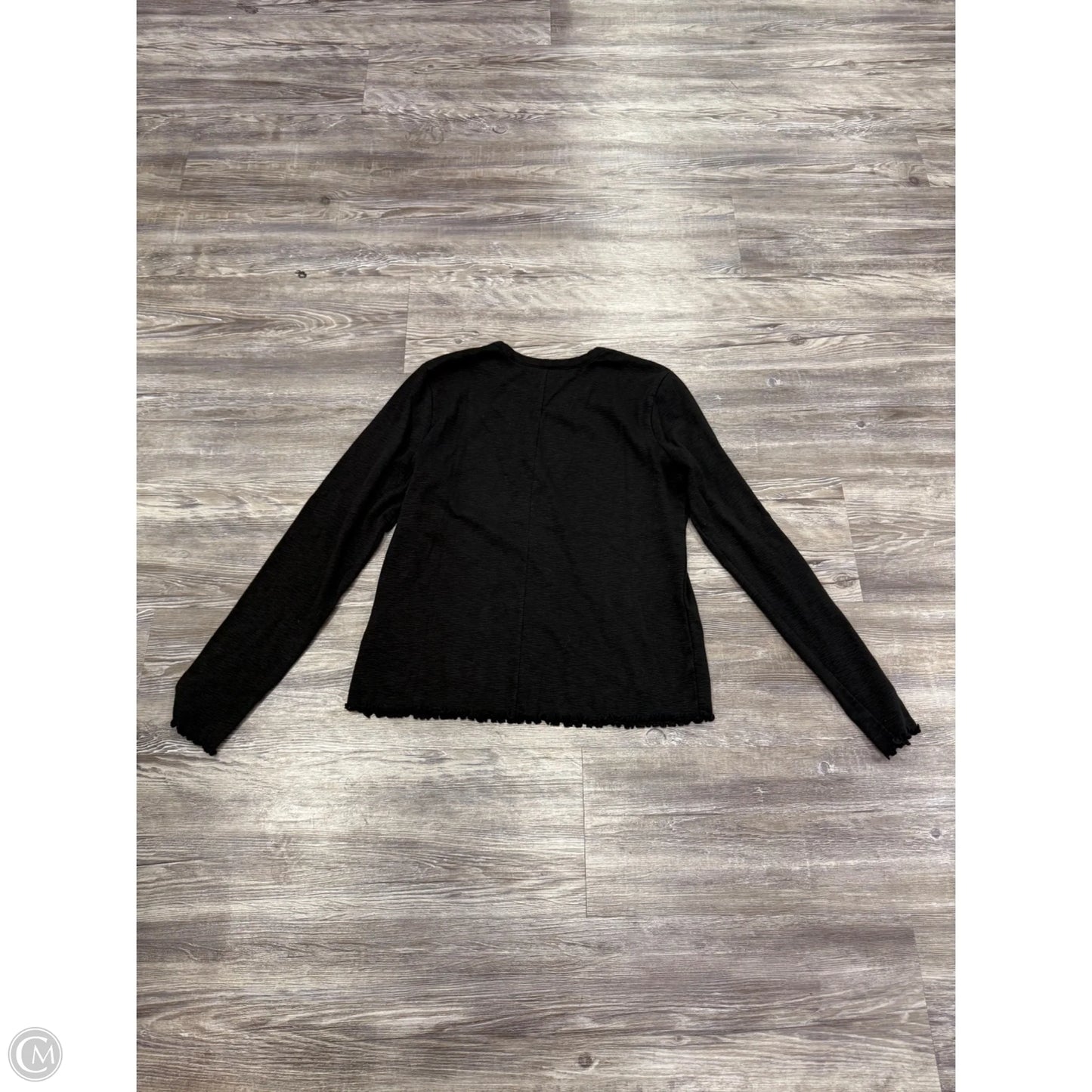 Top Long Sleeve By Madewell In Black, Size: M