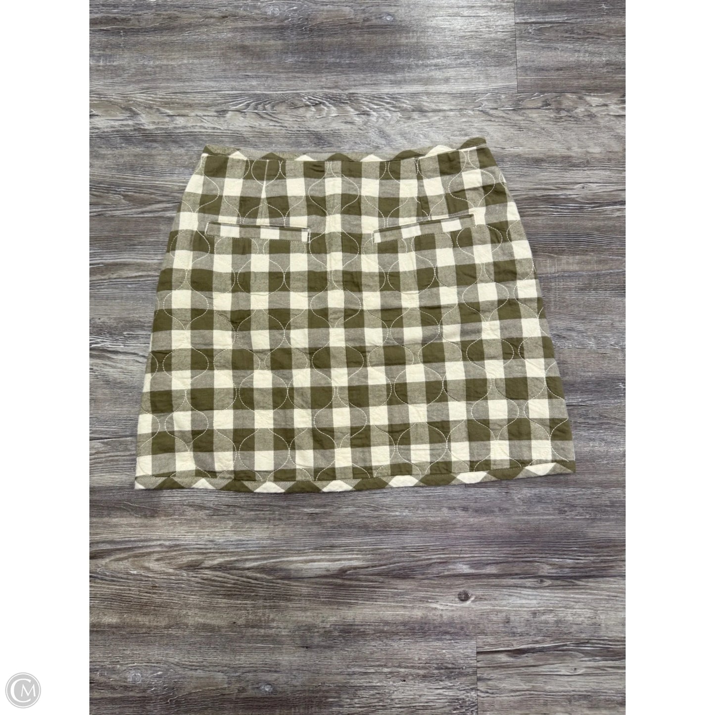 Skirt Mini & Short By Madewell In Plaid Pattern, Size: 4