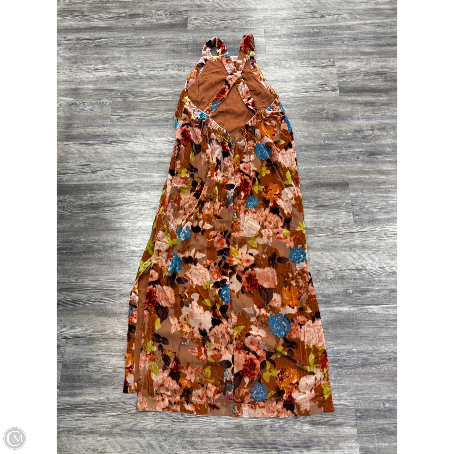 Dress Party Midi By Anthropologie In Floral Print, Size: M