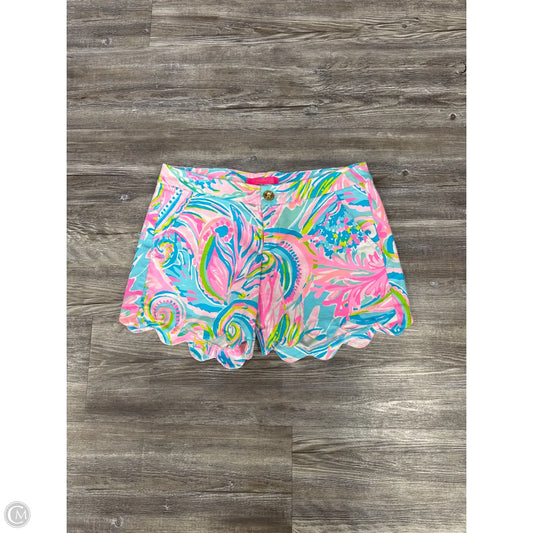 Shorts Designer By Lilly Pulitzer In Blue & Pink, Size: 2