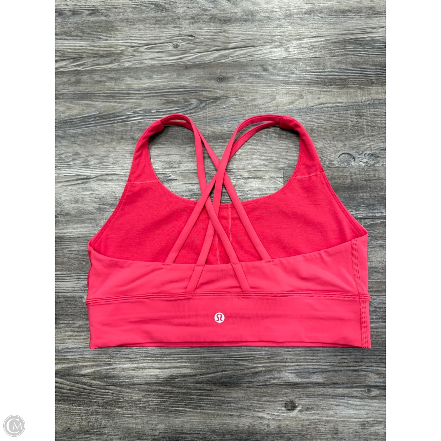 Athletic Bra By Lululemon In Coral, Size: 10