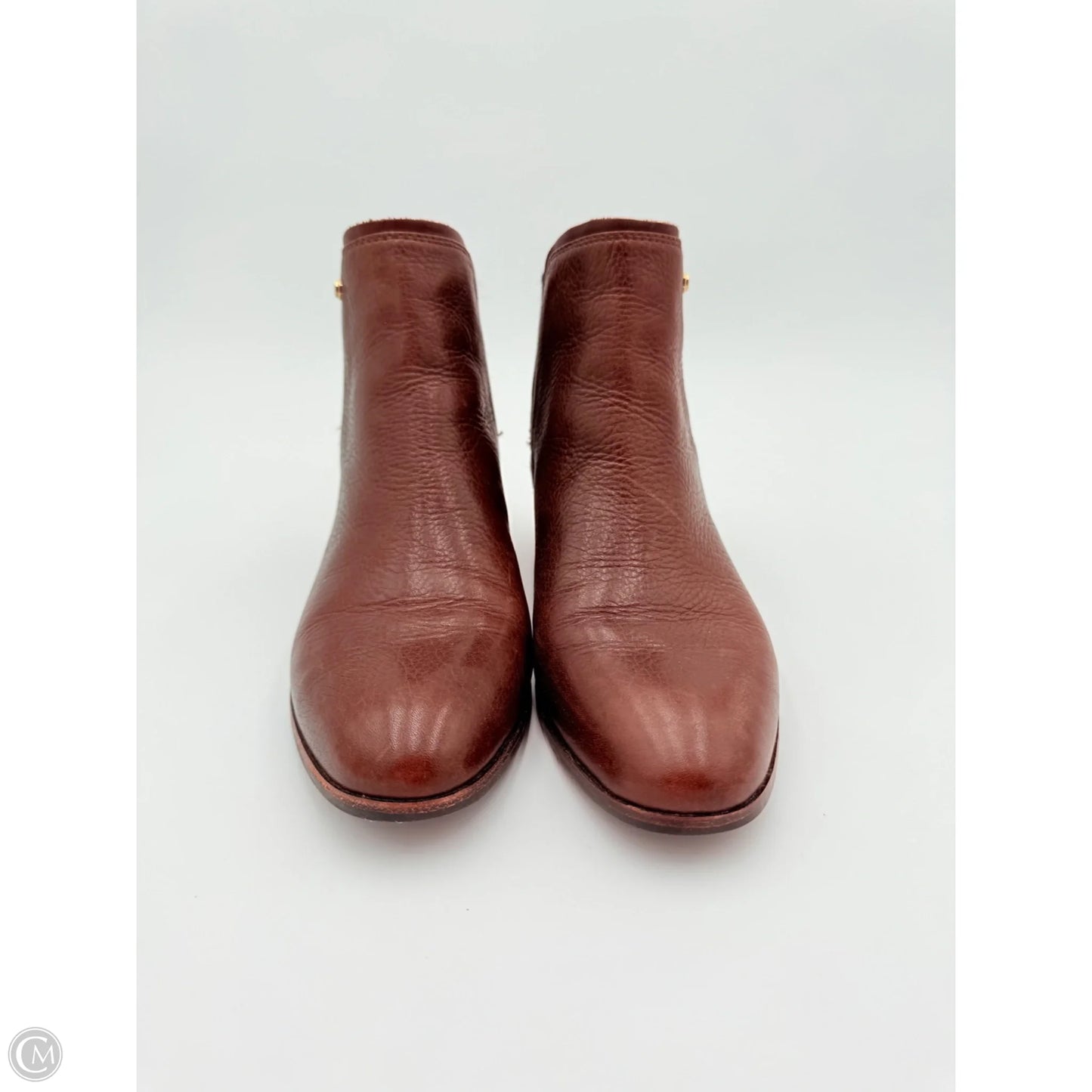 Boots Ankle Flats By Louise Et Cie In Brown, Size: 7