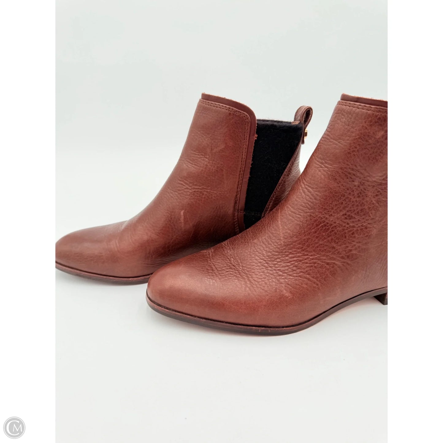 Boots Ankle Flats By Louise Et Cie In Brown, Size: 7