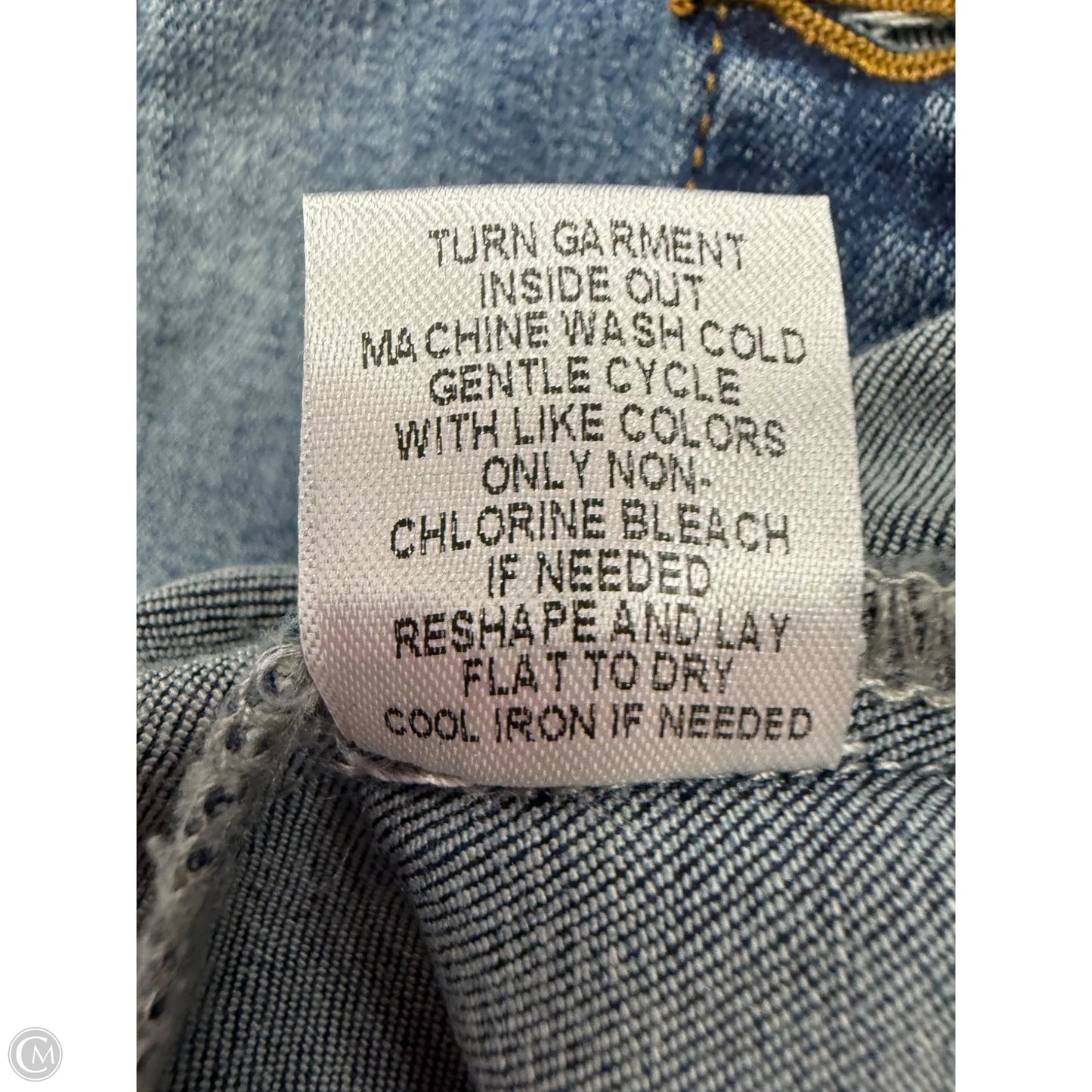 Jacket Denim By Coco And Carmen In Blue Denim, Size: L