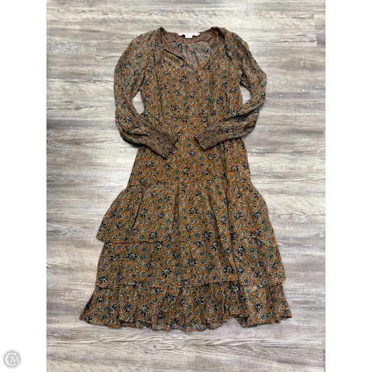 Dress Party Long By Veronica Beard In Brown, Size: 0