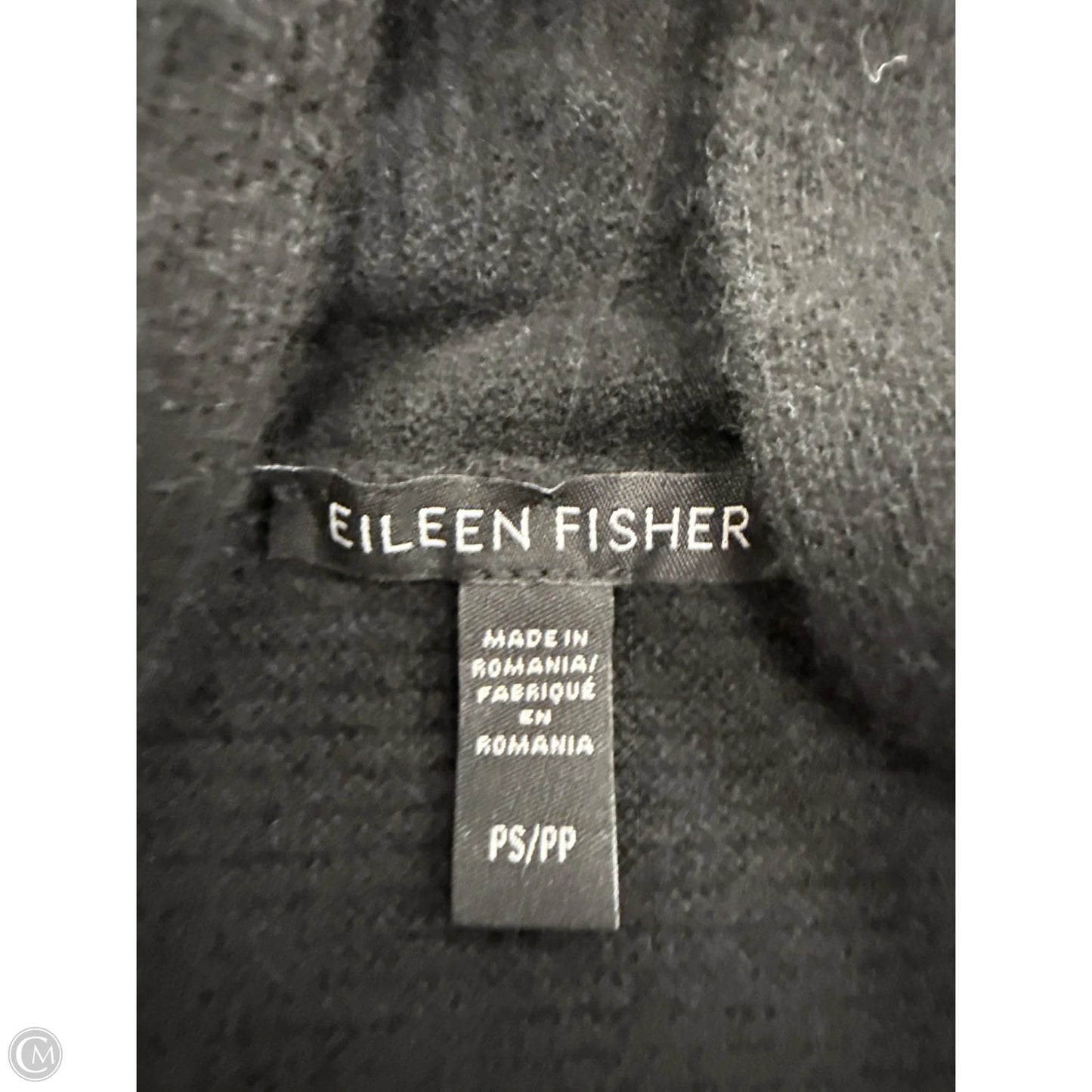Sweater Cardigan Cashmere By Eileen Fisher In Black, Size: Sp