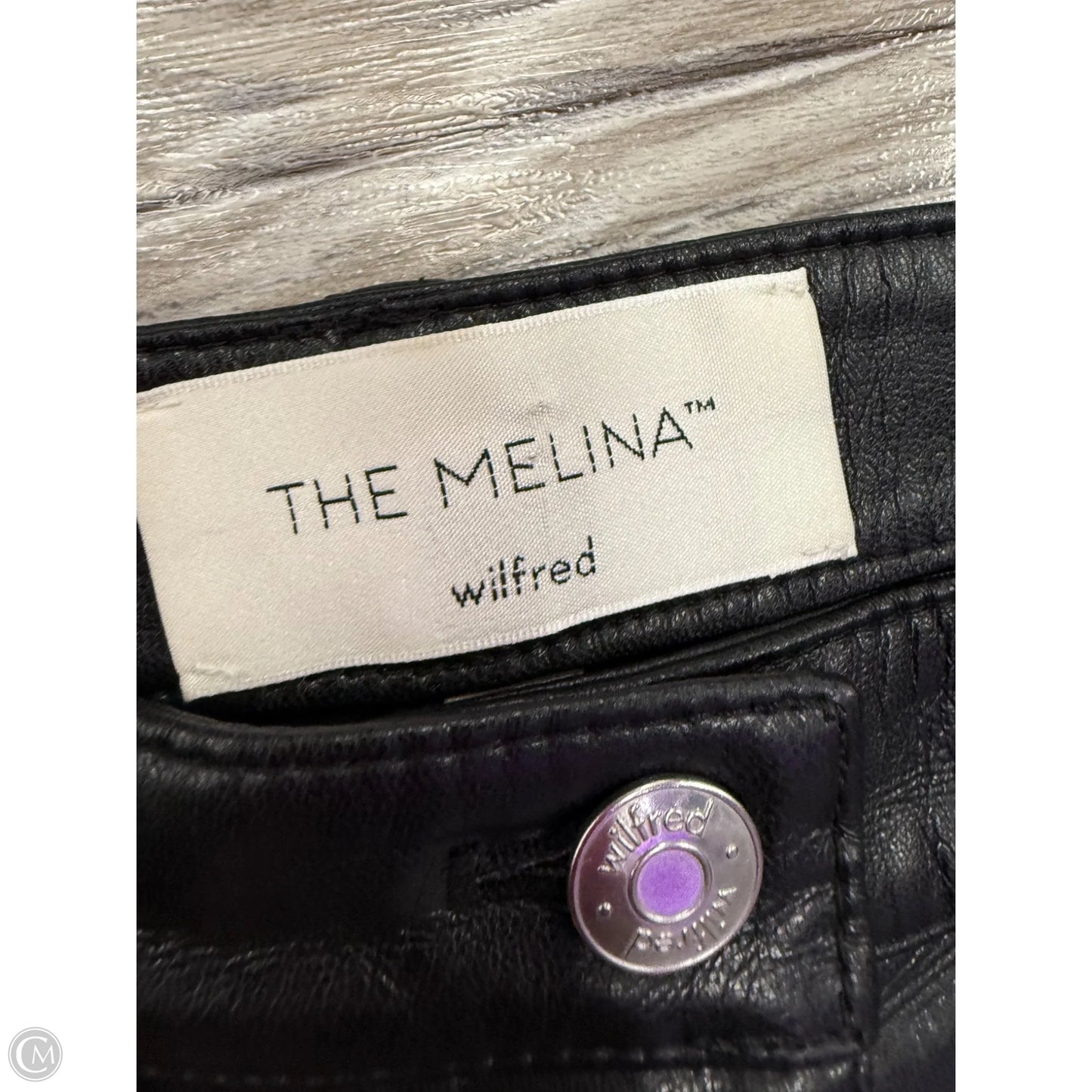 Pants Cropped By Wilfred In Black, Size: 2