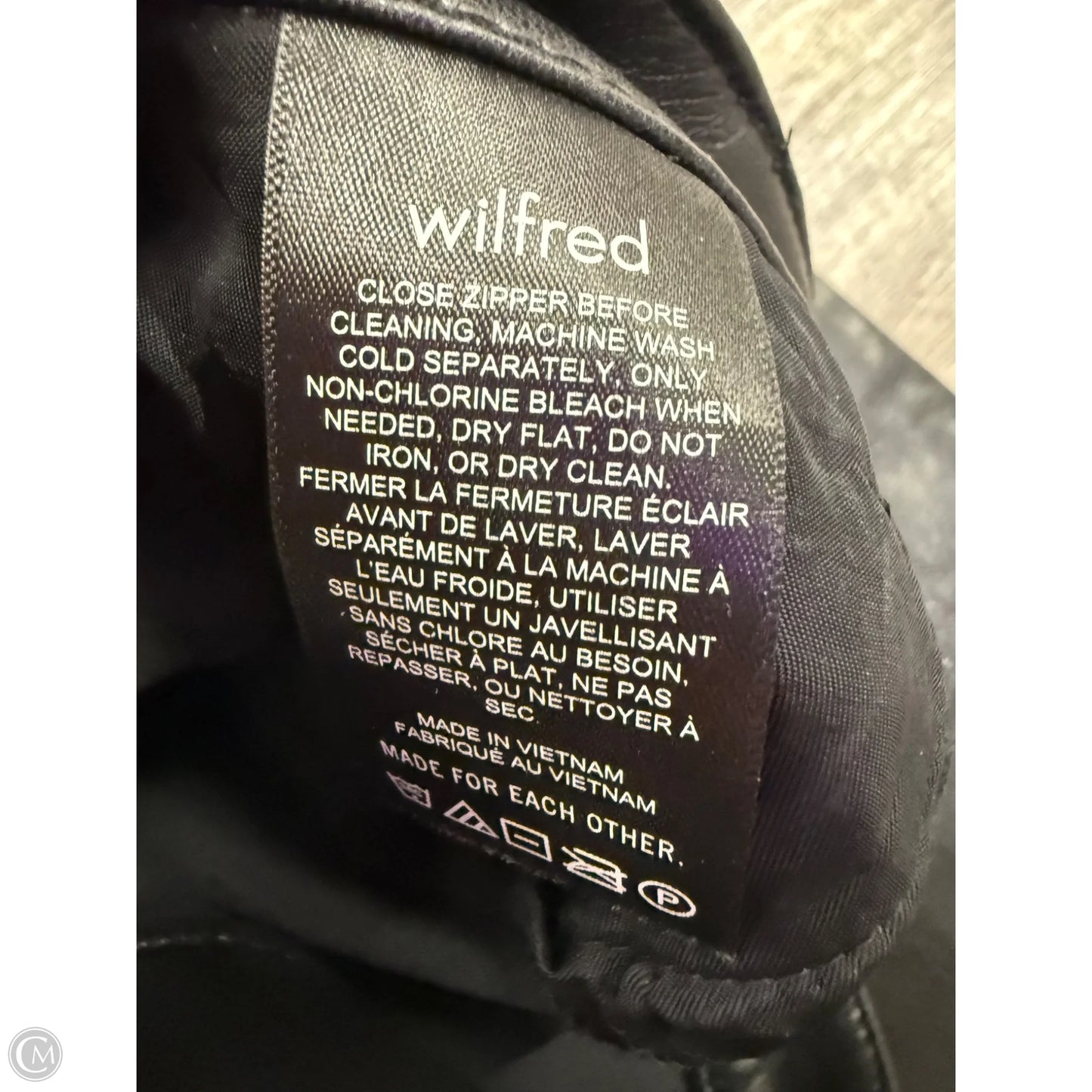 Pants Cropped By Wilfred In Black, Size: 2