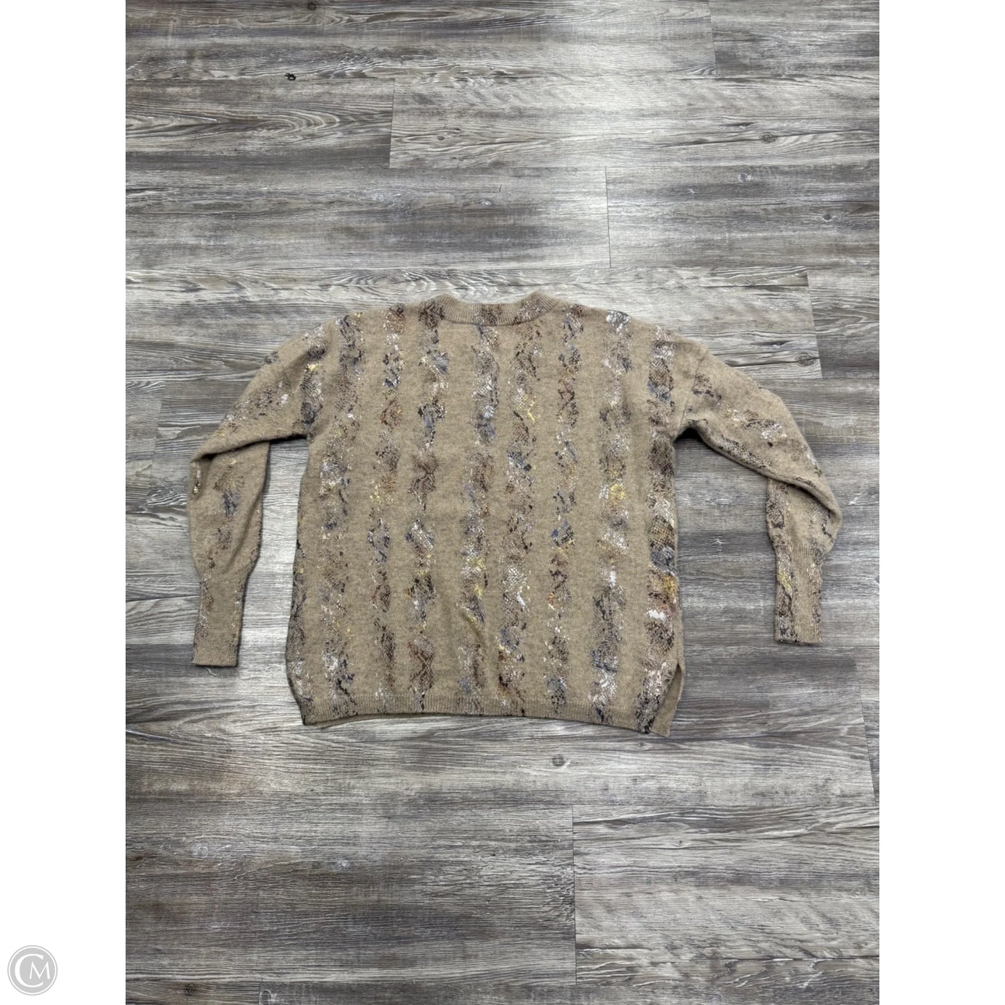 Sweater Cashmere By Brodie In Tan, Size: Xs