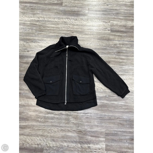 Athletic Jacket By Varley In Black, Size: L