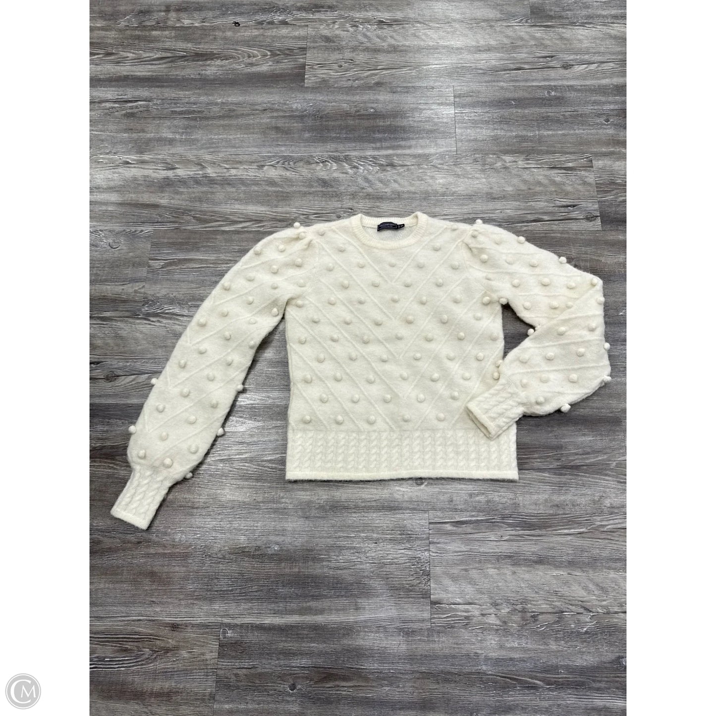 Sweater By Vineyard Vines In Cream, Size: Xs