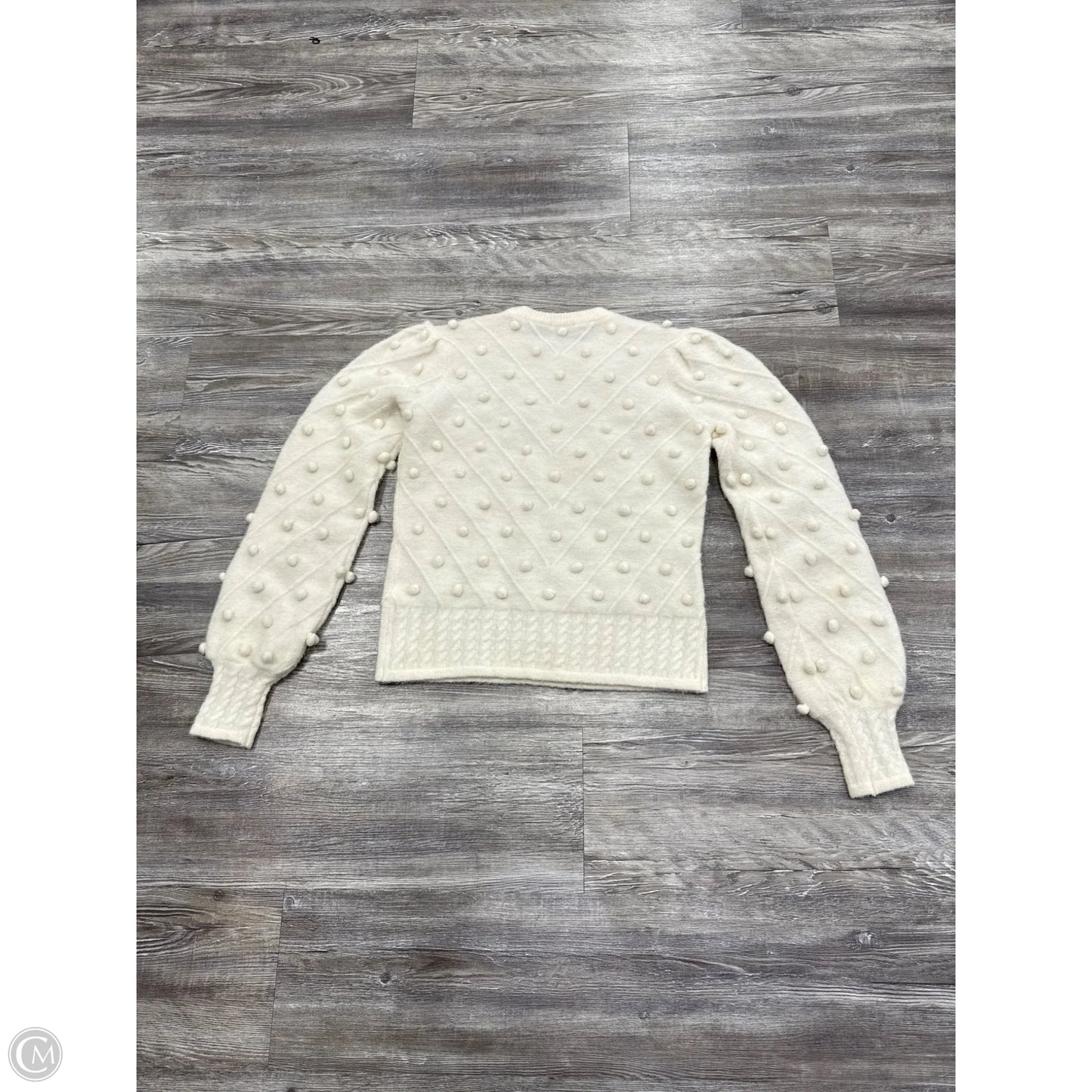 Sweater By Vineyard Vines In Cream, Size: Xs