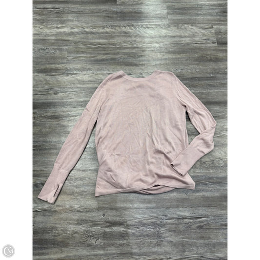 Sweater By Lululemon In Mauve, Size: M