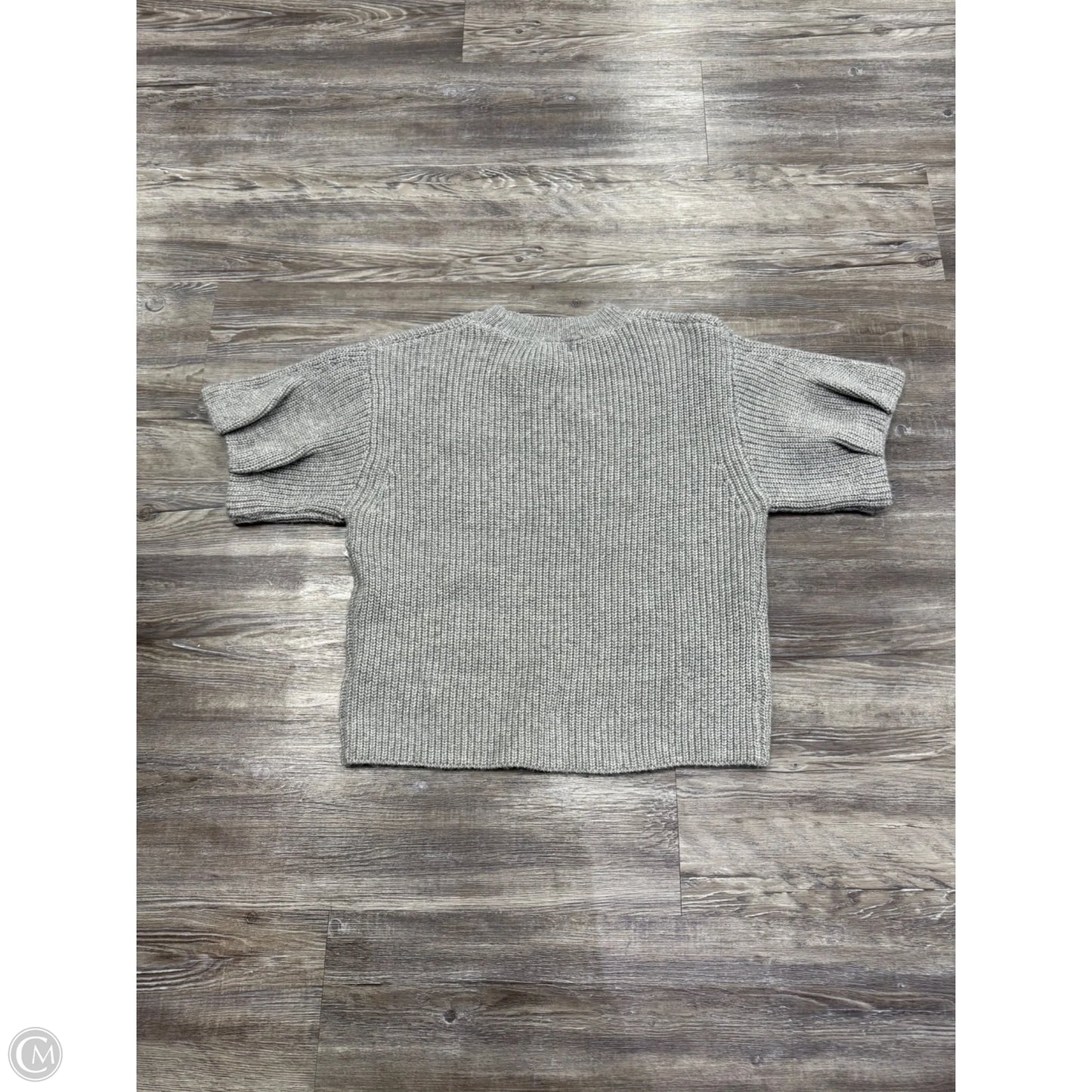 Top Short Sleeve By Steve Madden In Grey, Size: M