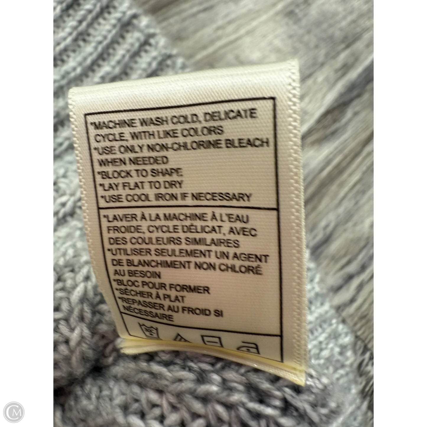 Top Short Sleeve By Steve Madden In Grey, Size: M