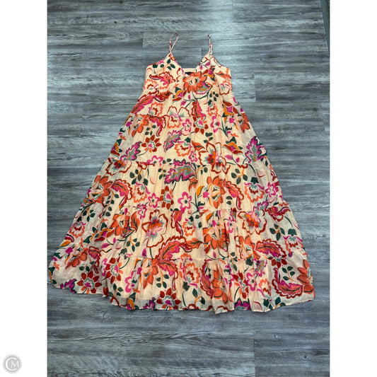 Dress Party Long By 1.state In Orange & Pink, Size: Xl
