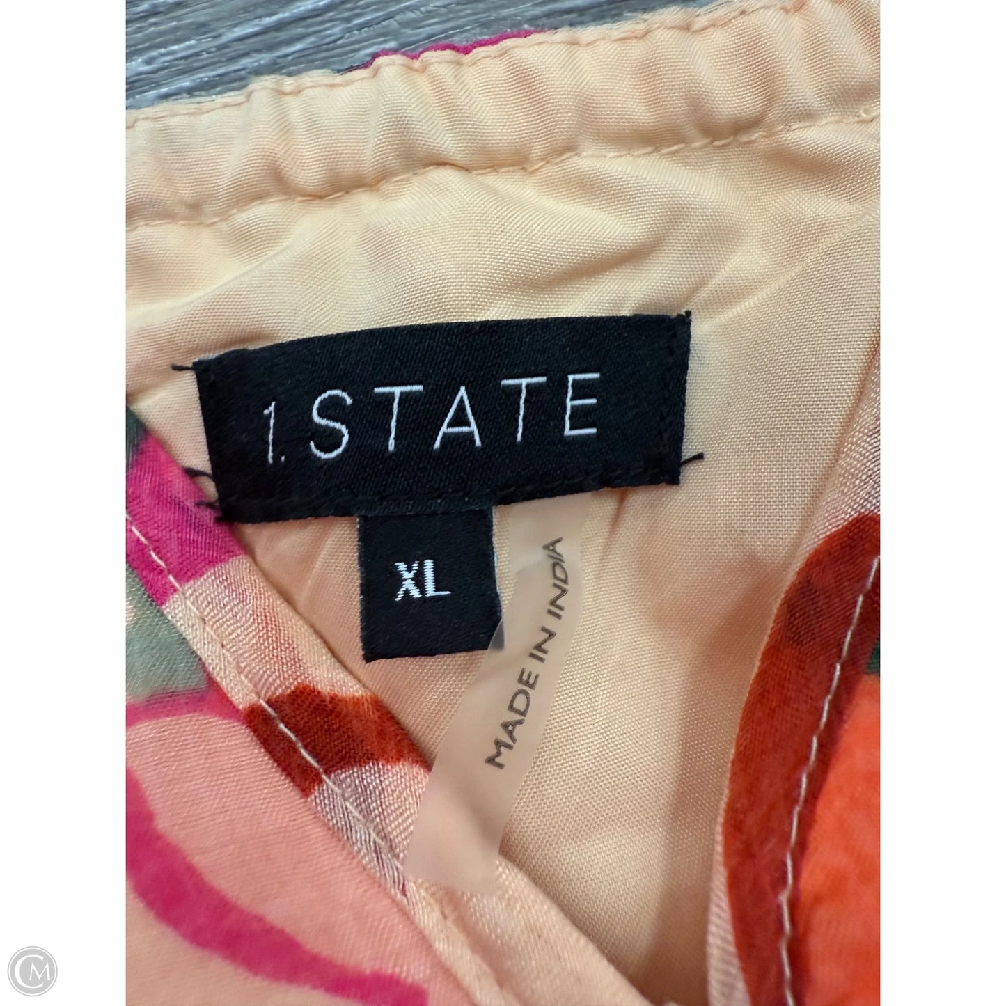 Dress Party Long By 1.state In Orange & Pink, Size: Xl