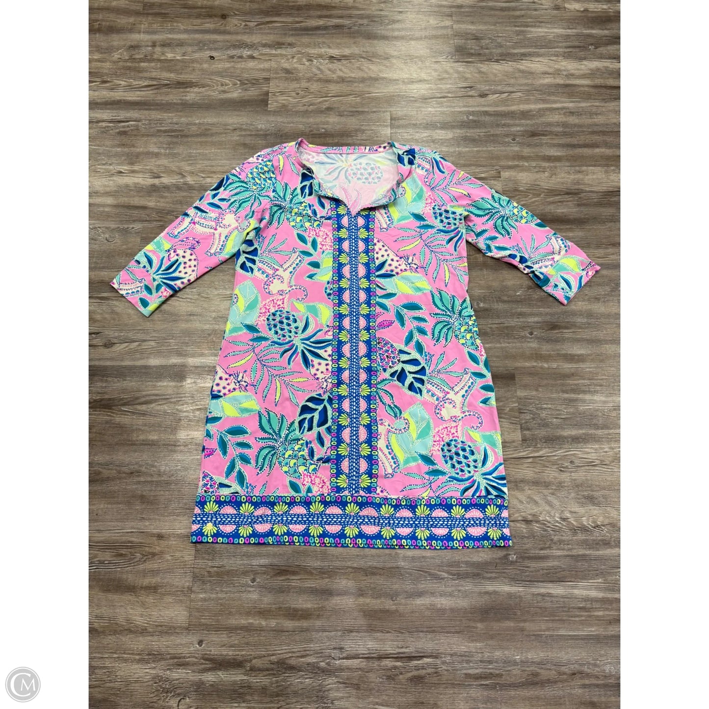 Dress Designer By Lilly Pulitzer In Blue, Size: Xxl