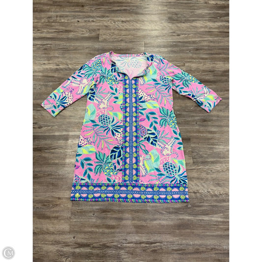 Dress Designer By Lilly Pulitzer In Blue, Size: Xxl