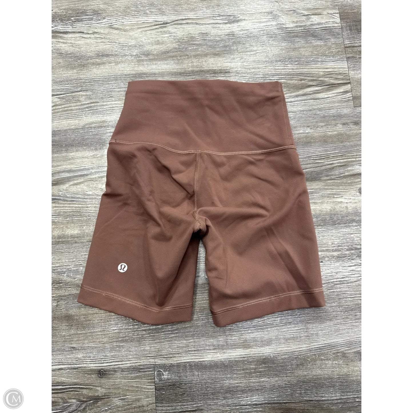 Athletic Shorts By Lululemon In Brown, Size: 2