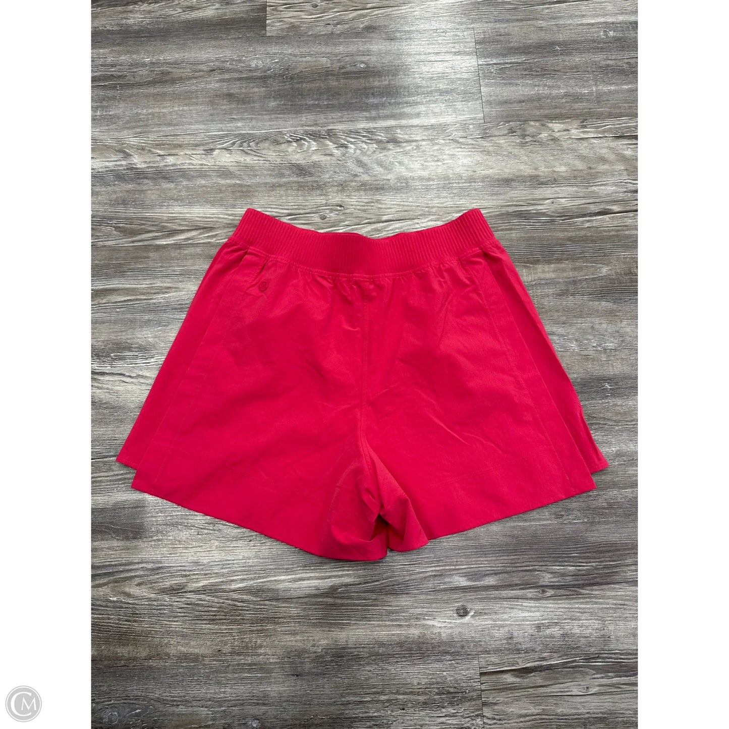 Athletic Shorts By Lululemon In Pink, Size: M