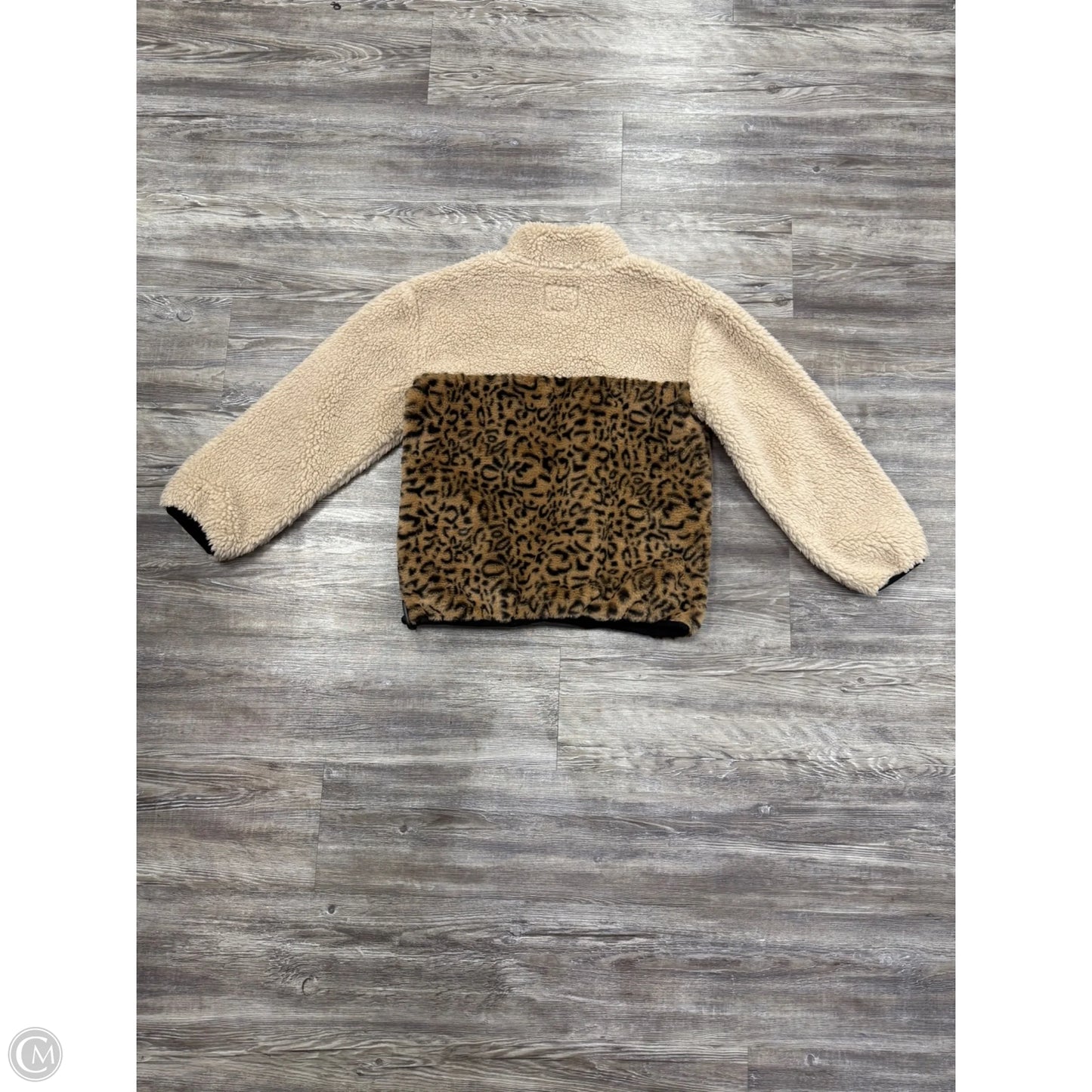 Jacket Faux Fur & Sherpa By Rails In Animal Print, Size: Xs