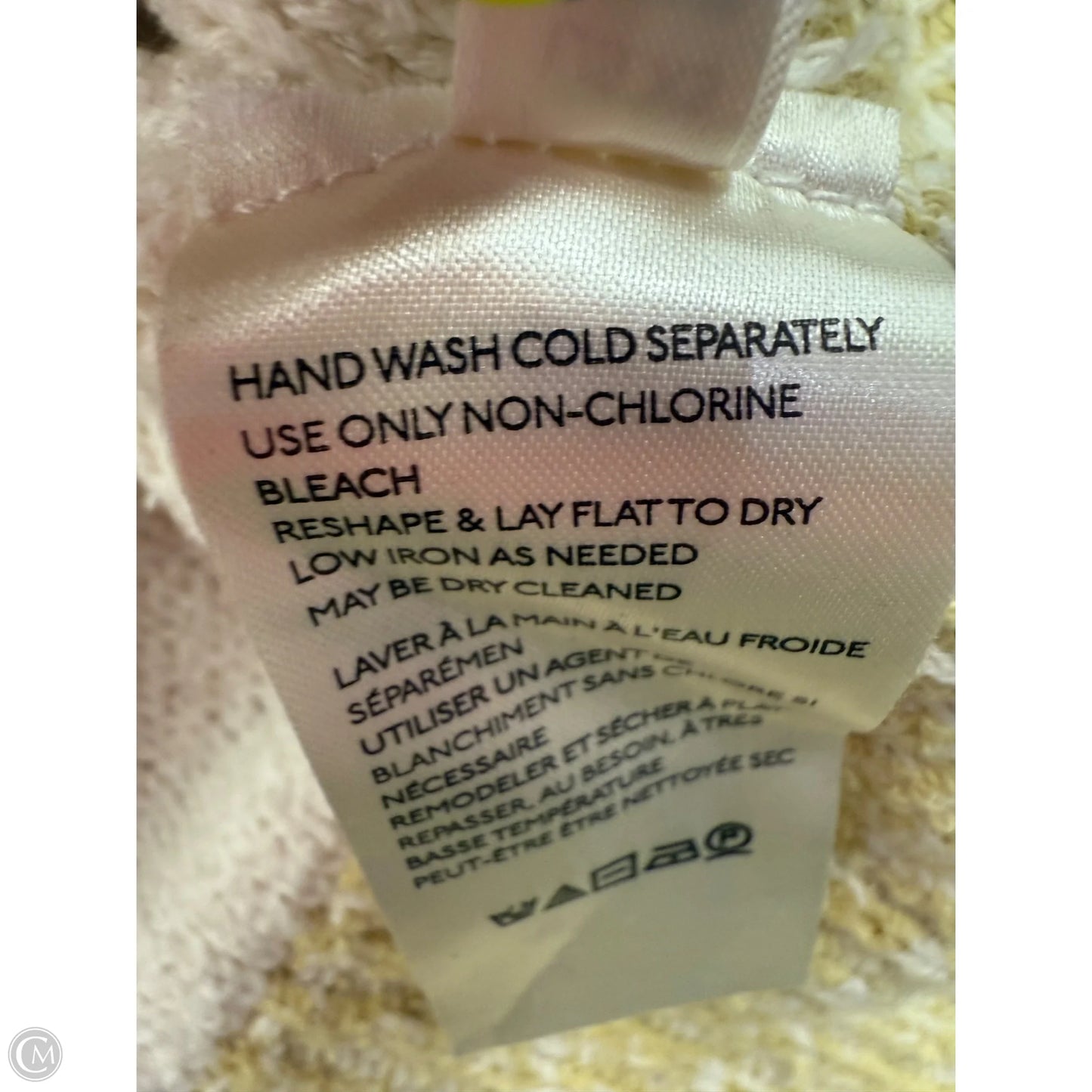 Sweater Cardigan By Free People In Tan & Yellow, Size: Xs