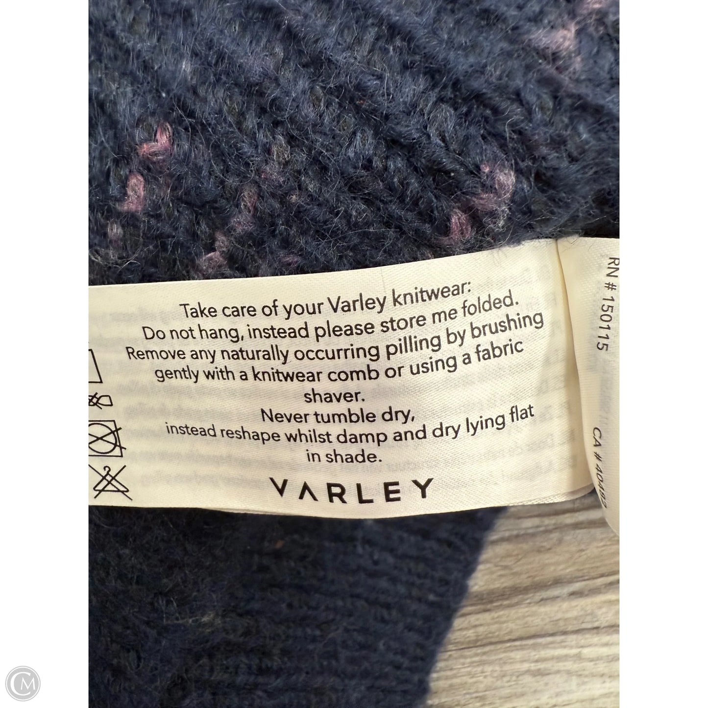 Sweater By Varley In Blue & Purple, Size: Xs