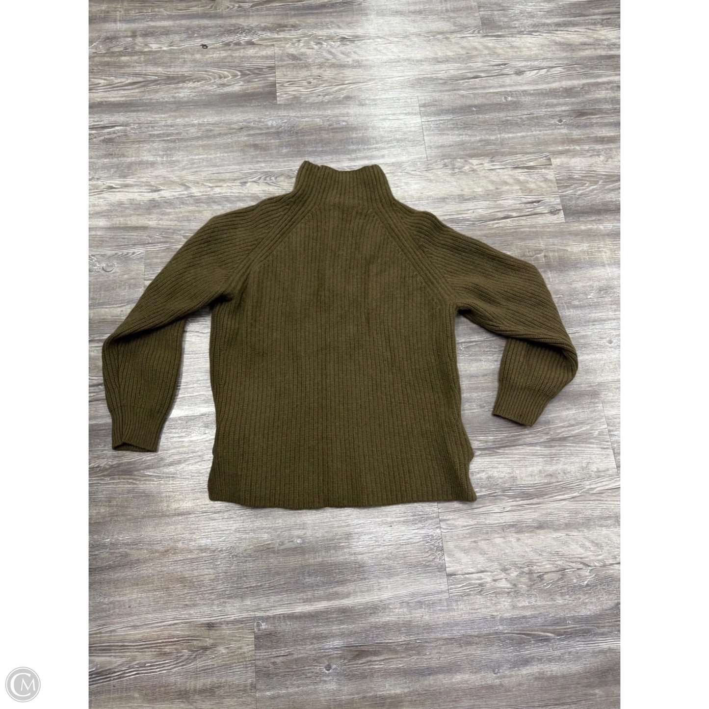 Sweater By Theory In Green, Size: M