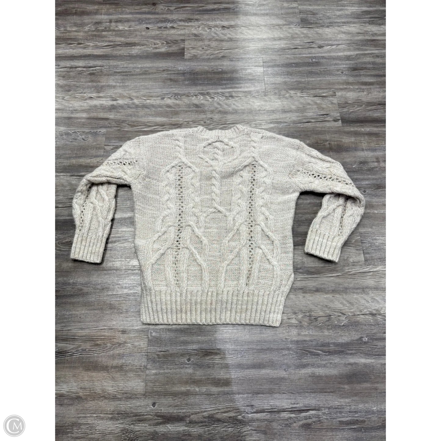 Sweater By Anthropologie In Grey, Size: Xs