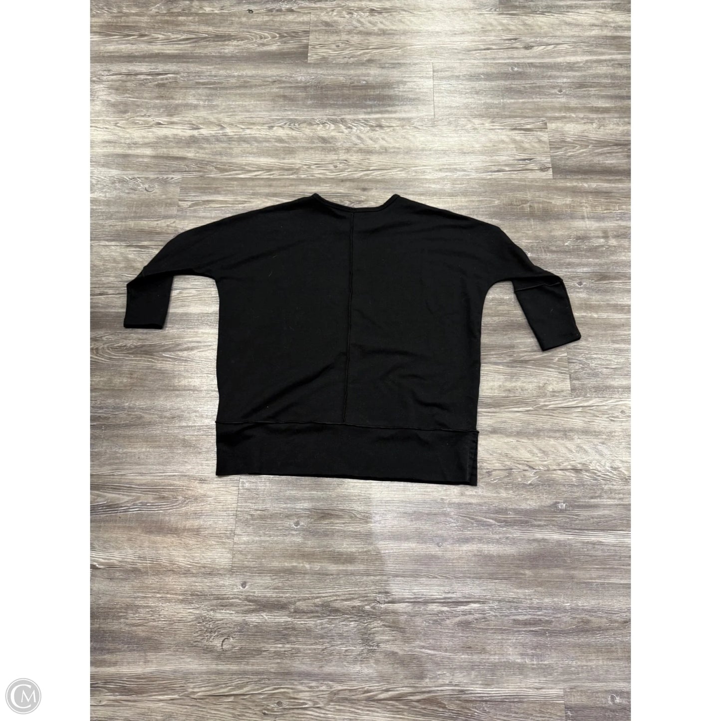 Sweatshirt Crewneck By Spanx In Black, Size: Xs